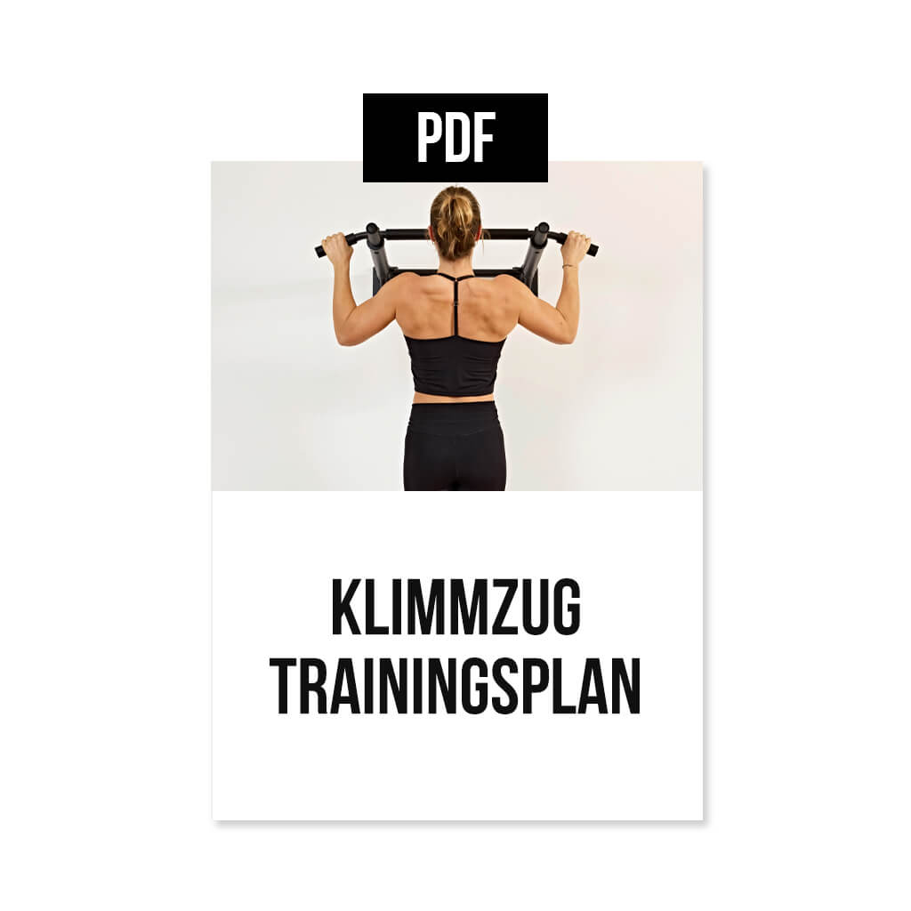 Klimmzug Trainingsplan: Zum ersten Klimmzug in 10 Wochen