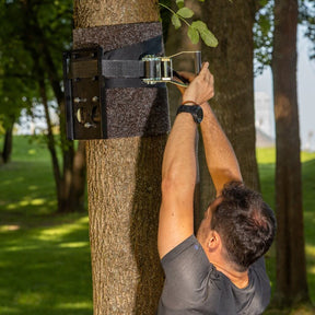 Spanngurt für outdoor Befestigung der Pullup & Dip Stange
