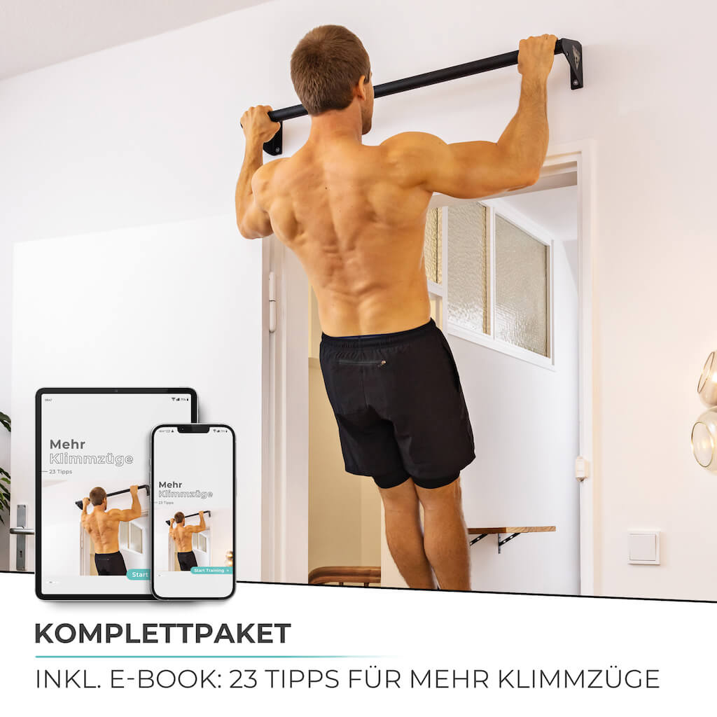 Klimmzugstange zur Wandmontage über Tür Set