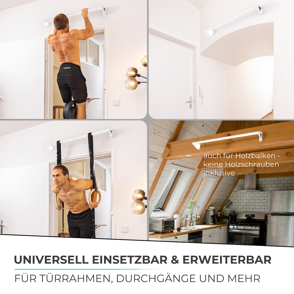 Klimmzugstange zur Wandmontage über Tür Set