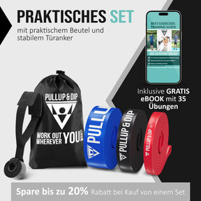Klimmzug Band / Widerstandsbänder in versch. Stärken