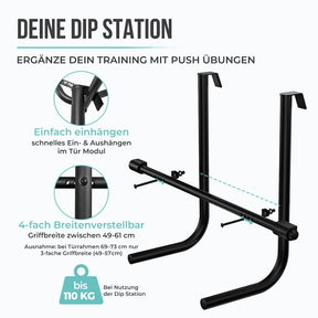 Dip Station für Tür Klimmzugstange